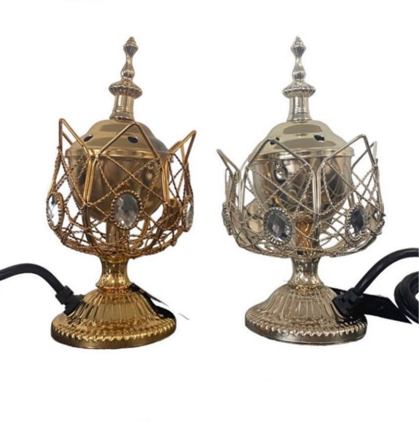 Small Electric Incense Burner F005 -   مبخرة الكترونية صغيرة